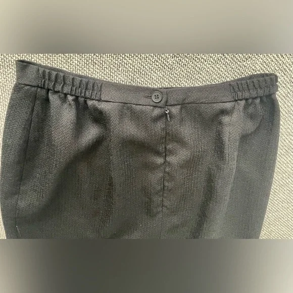 Worthington Gray Midi Pencil Skirt Work - Picture 8 of 16